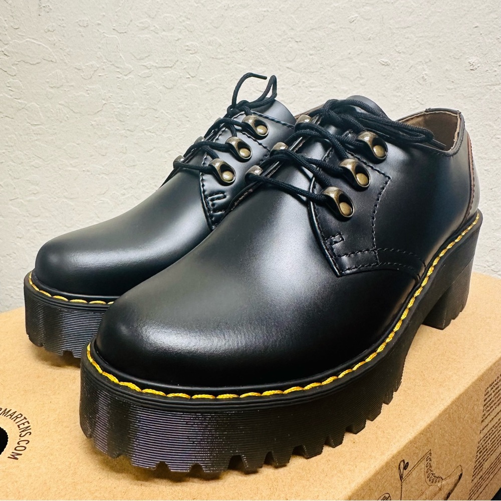 Dr. Martens Leona Lug Sole Platform Derby